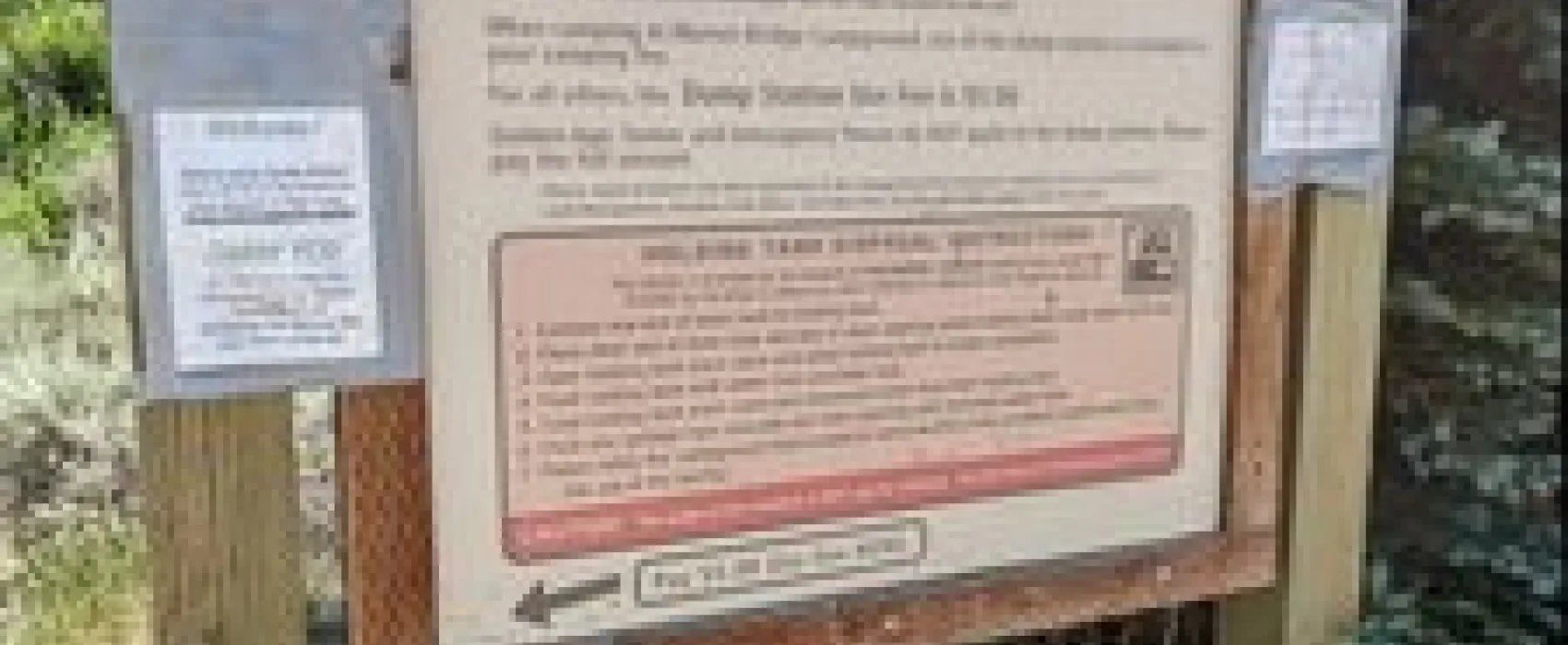 Warren Bridge Dispersed Camping