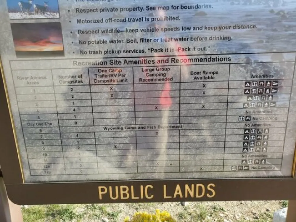 Warren Bridge Dispersed Camping