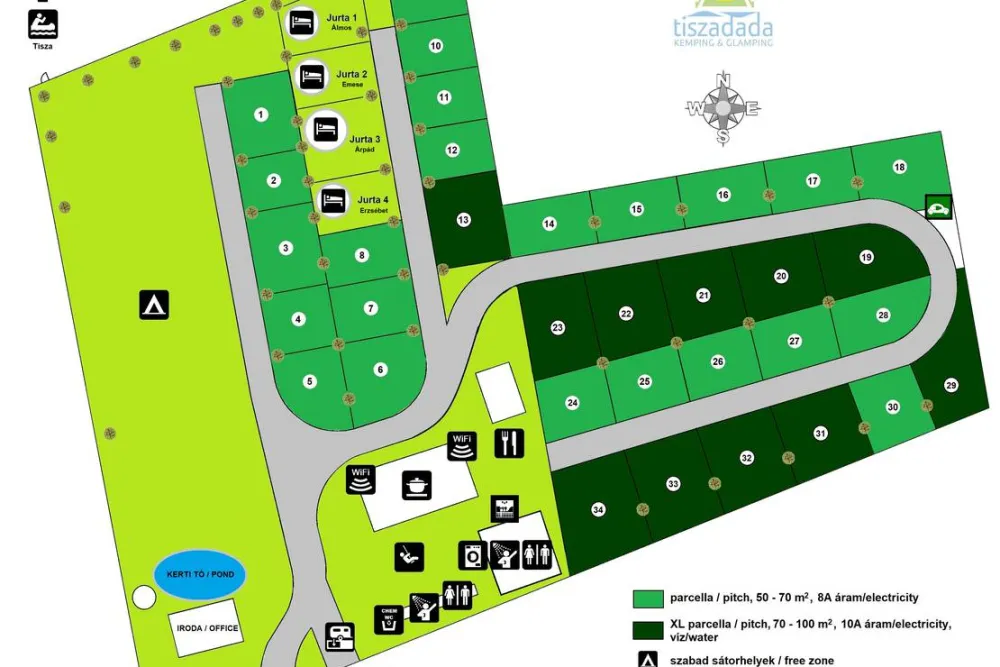 Öko Kemping & Glamping Tiszadada