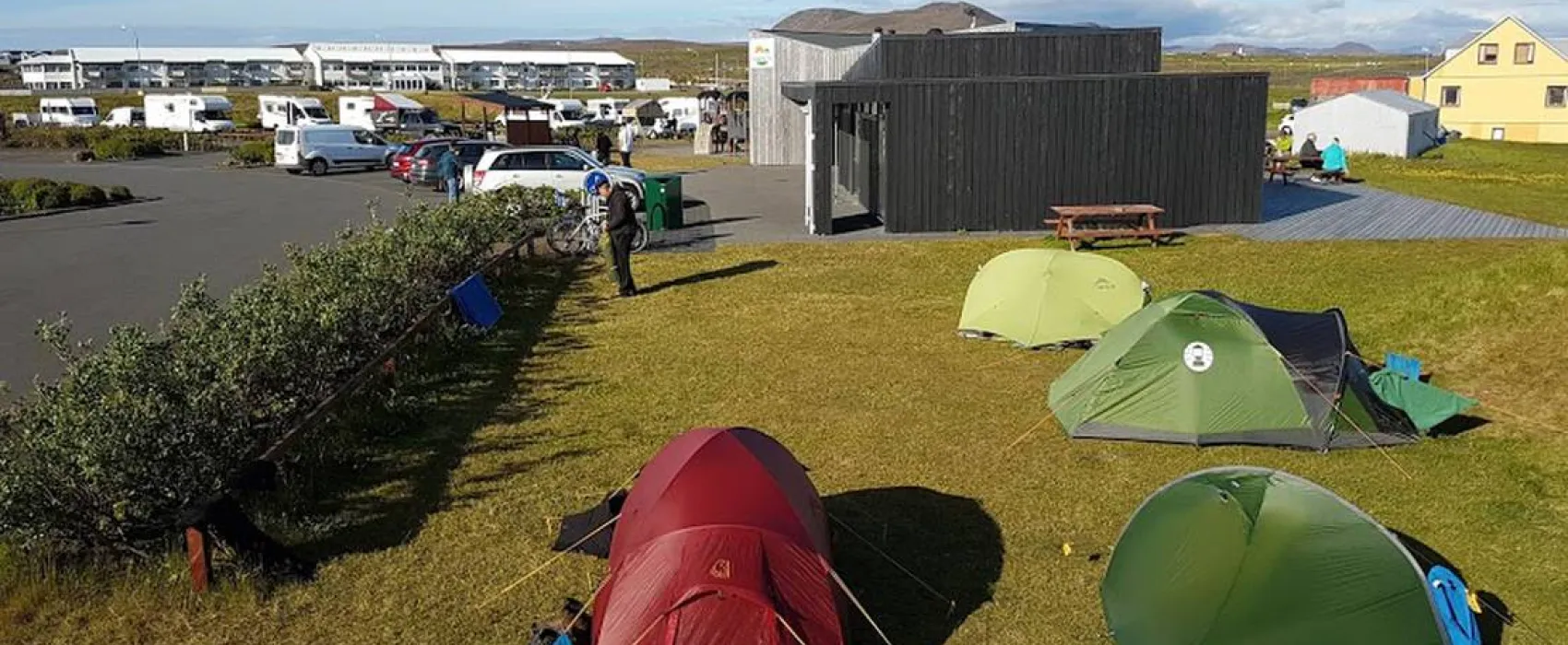 Tjaldsvæaði Grindavik - Campsite Grindavik