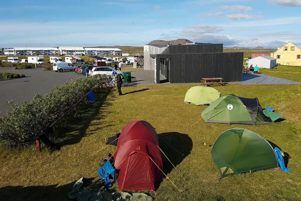 Tjaldsvæaði Grindavik - Campsite Grindavik