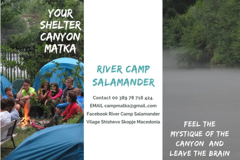 River Camp Matka -Salamander