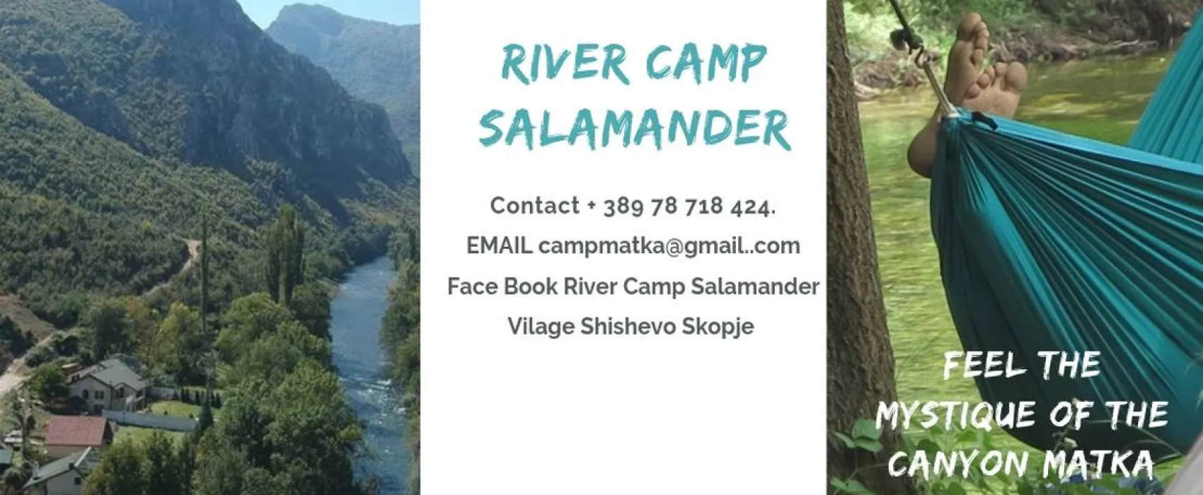 River Camp Matka -Salamander