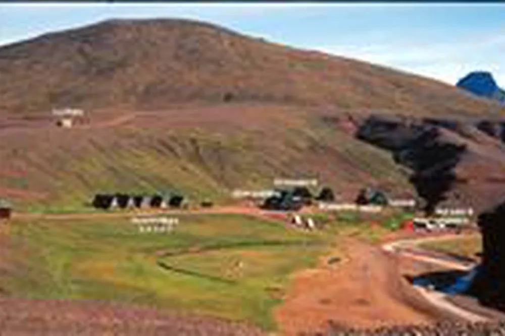 Tjaldsvæðið í Kerlingarfjöllum