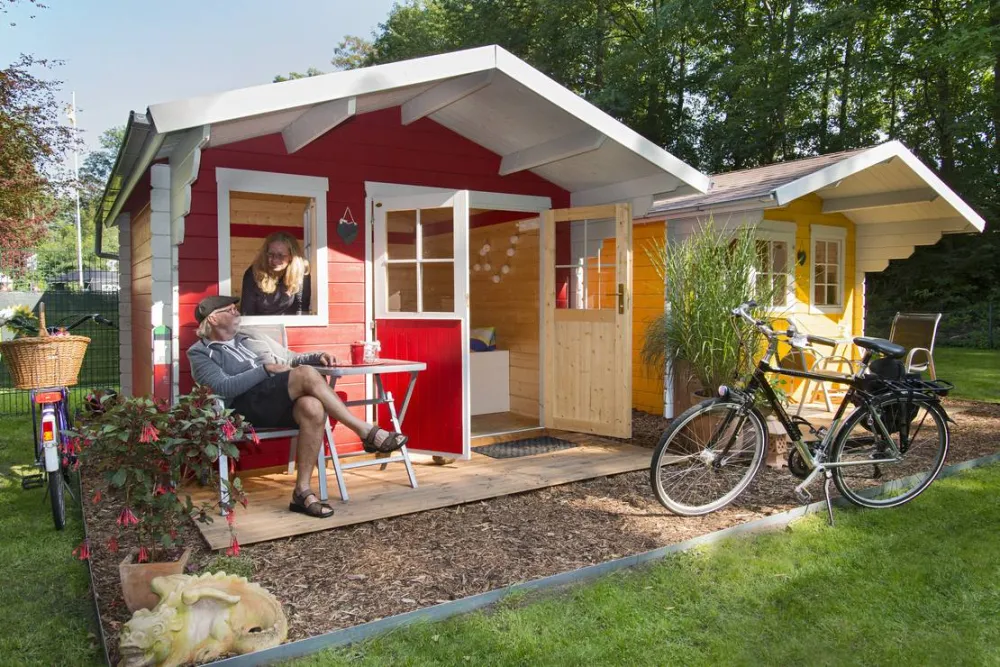 Zeltplatz am Gästehaus Marina-Nord