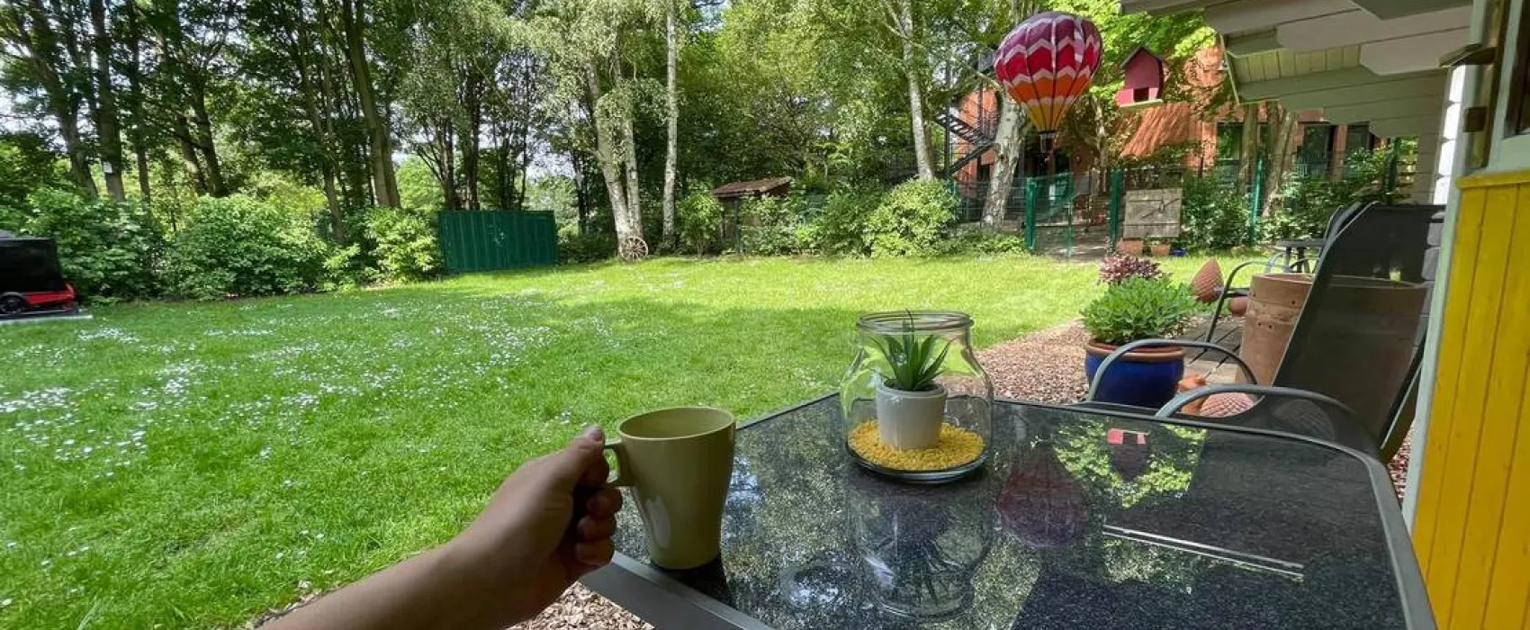 Zeltplatz am Gästehaus Marina-Nord