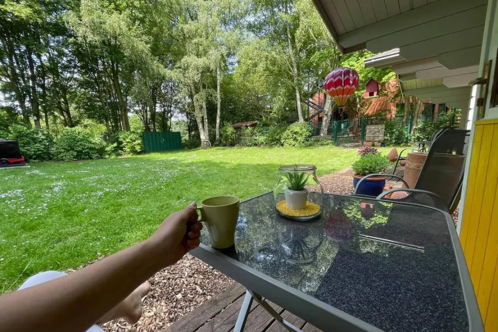 Zeltplatz am Gästehaus Marina-Nord