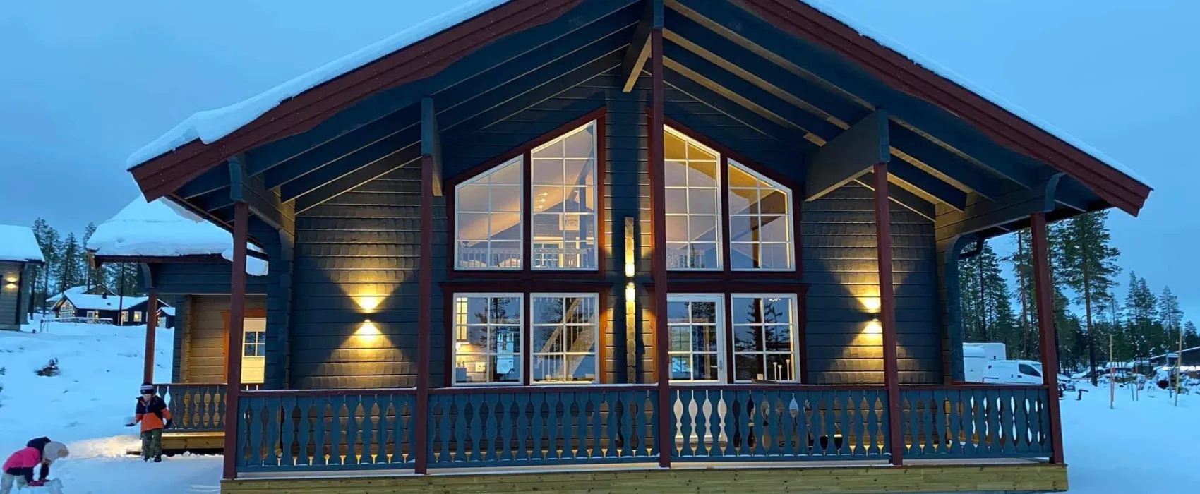 Vinterdröm - Stuga i fjällen