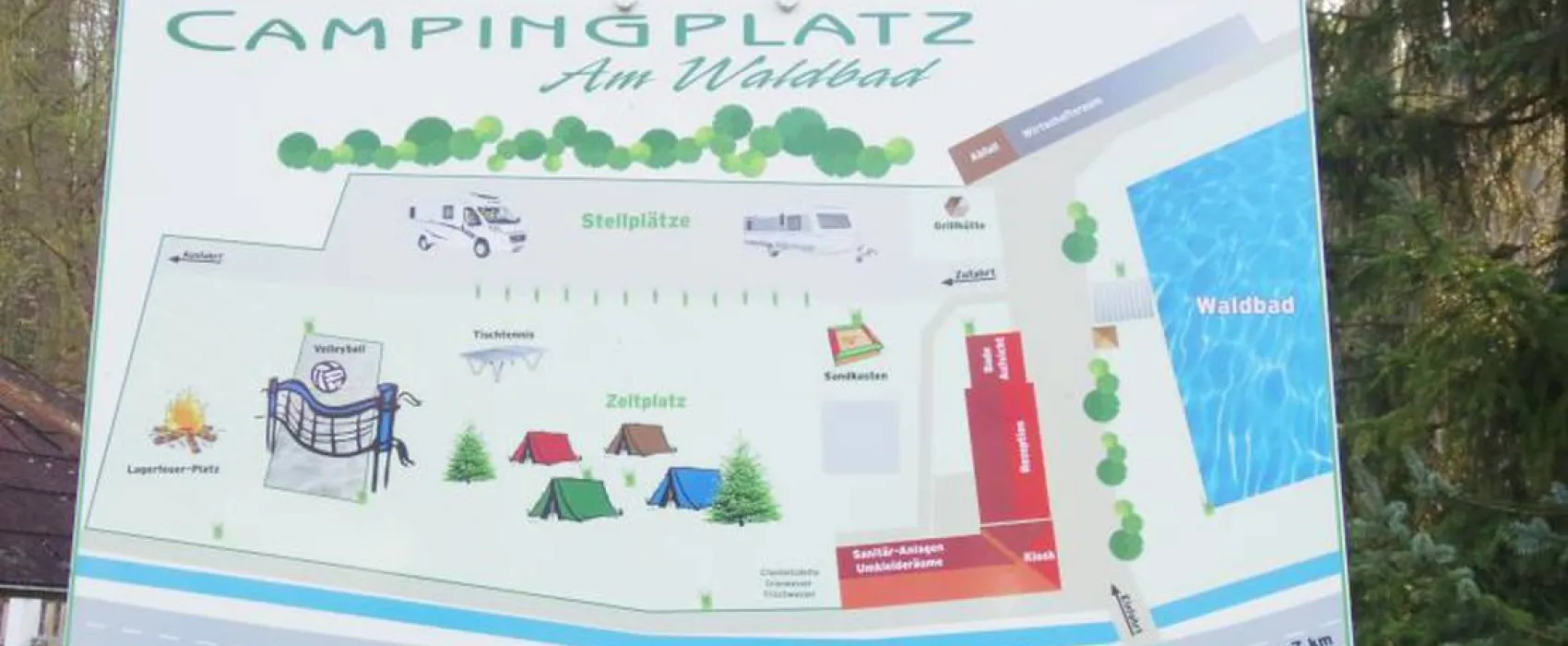 Campingplatz am Waldbad Grillenberg