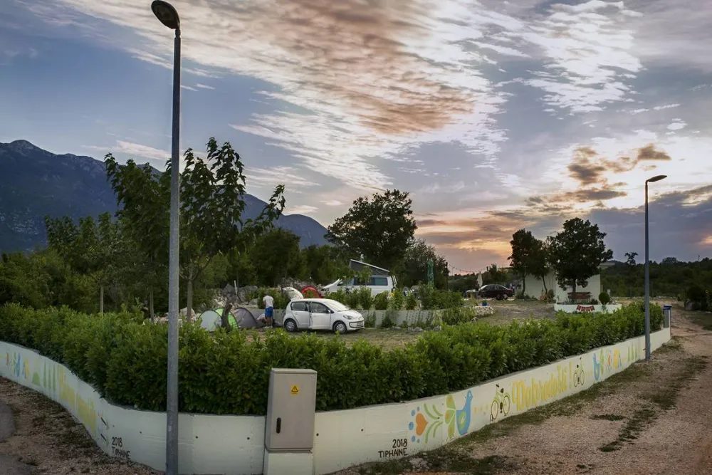 Campsite/Camper stop Biokovo, Croatia