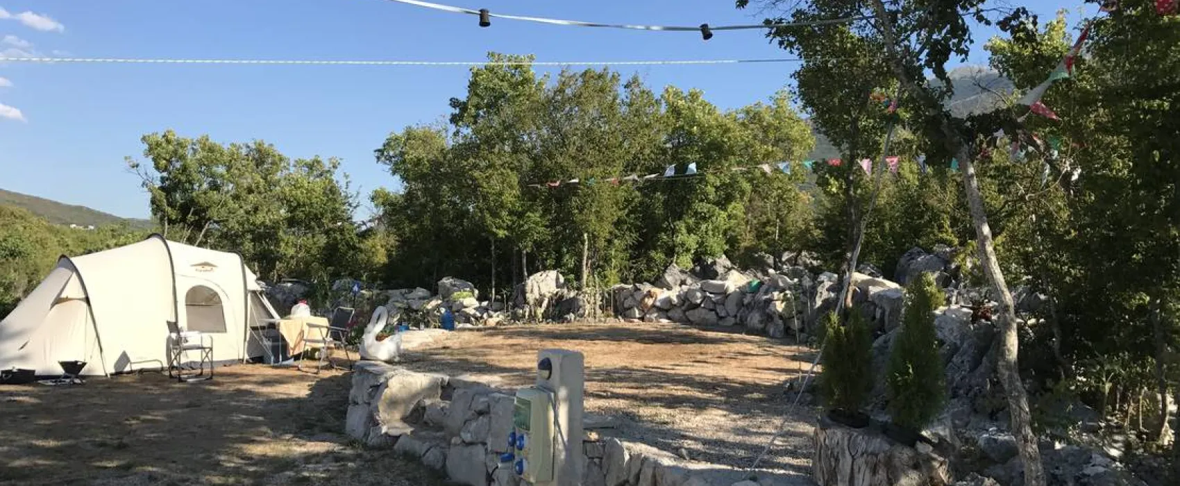 Campsite/Camper stop Biokovo, Croatia