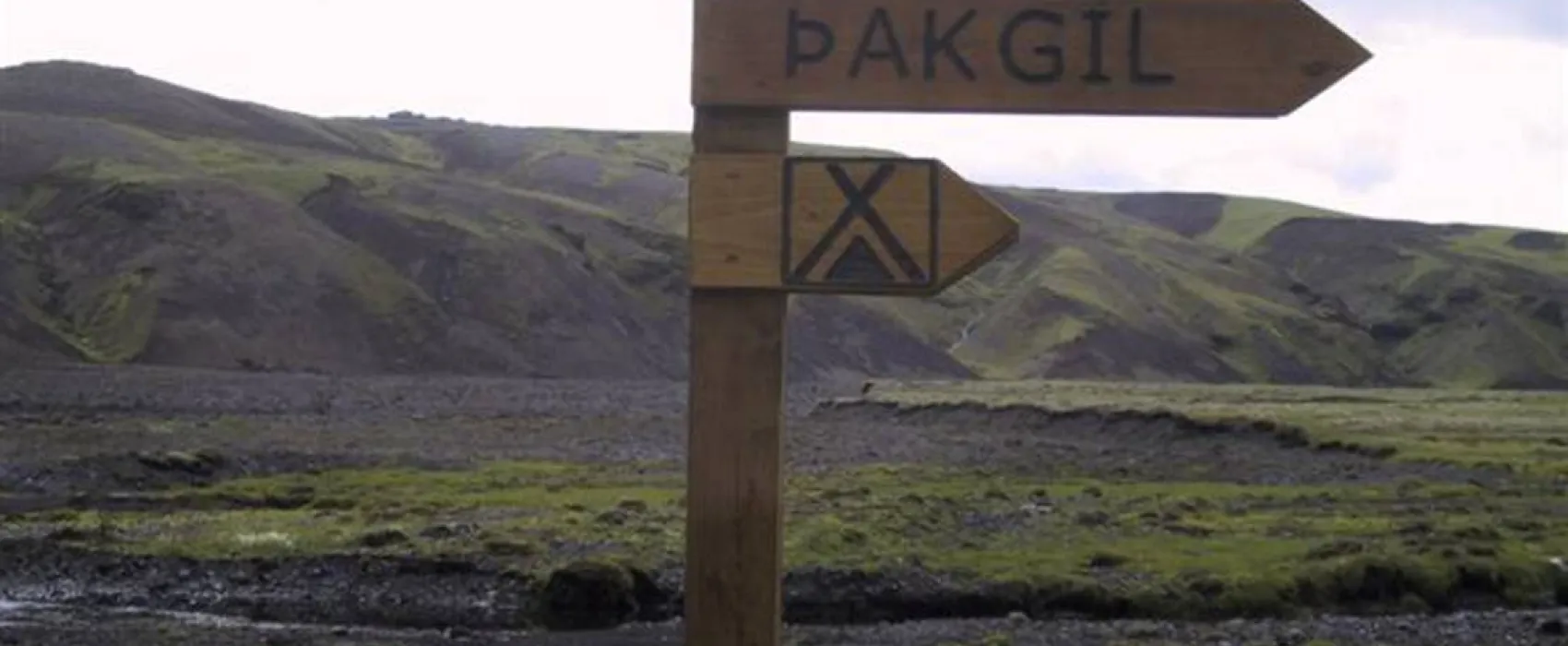 Camping Þakgil