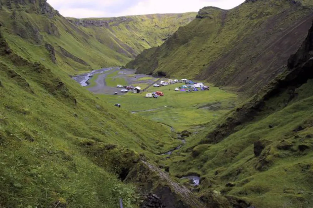Camping Þakgil