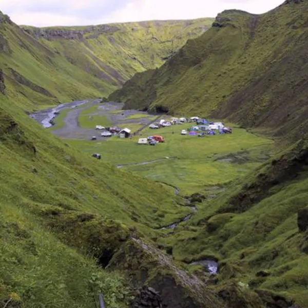 Camping Þakgil