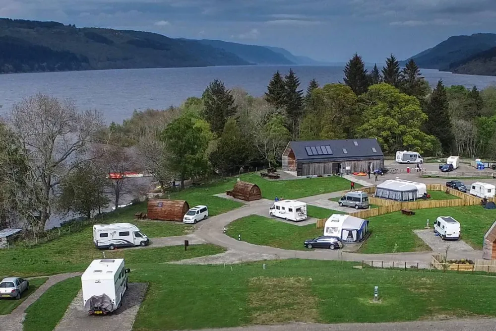 Loch Ness Shores Camping and Caravanning Club Site