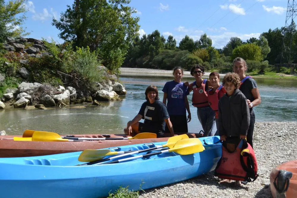Camping les Plages de l'Ain