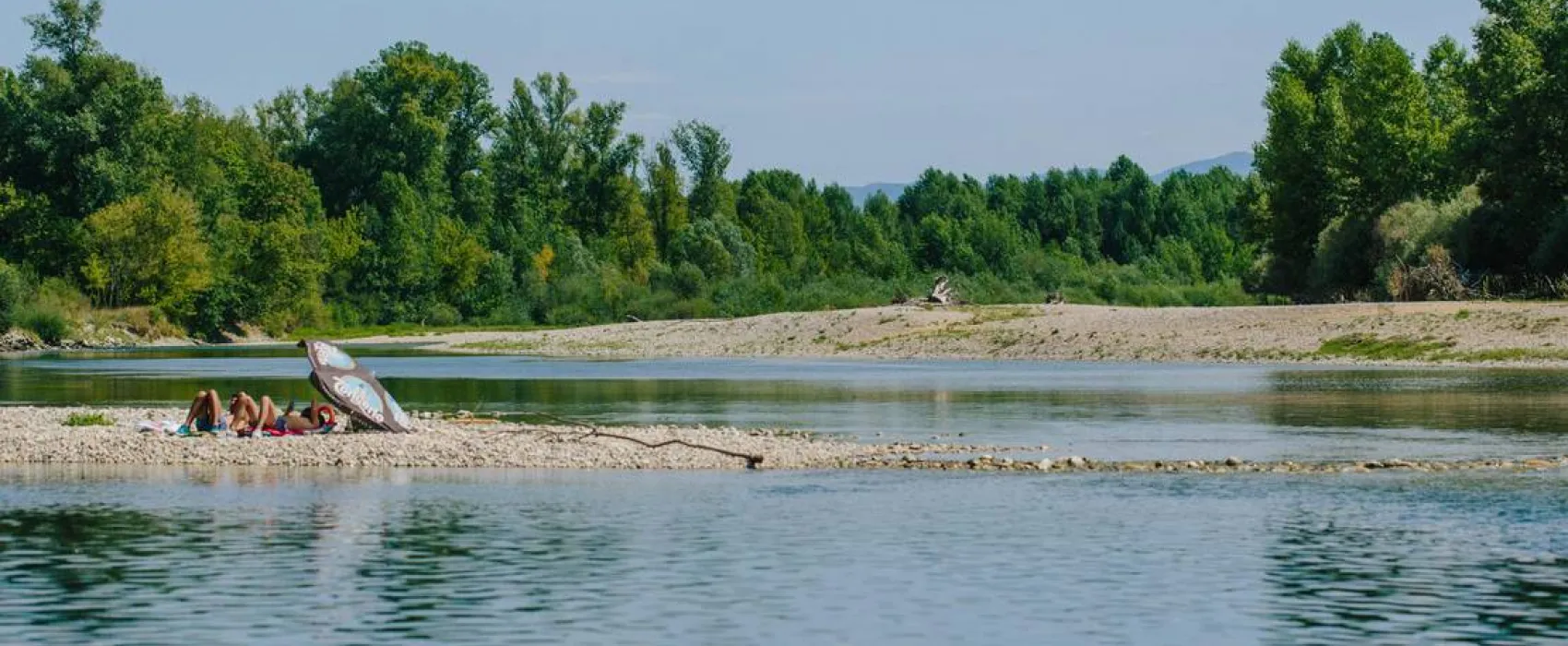 Camping les Plages de l'Ain