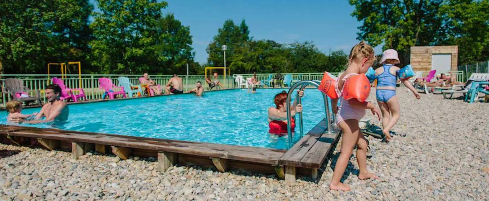 Camping les Plages de l'Ain