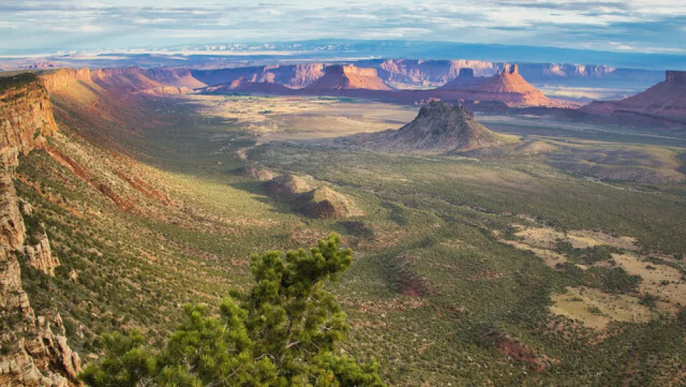 Porcupine Rim Dispersed Camping