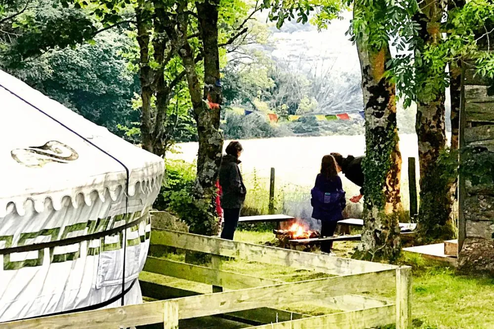 Tregroes Caravan, Camping and Glamping Park