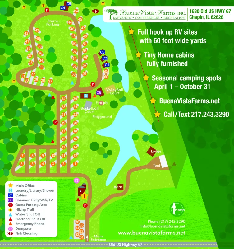 Buena Vista Farms, Inc - Campgrounds & Resort