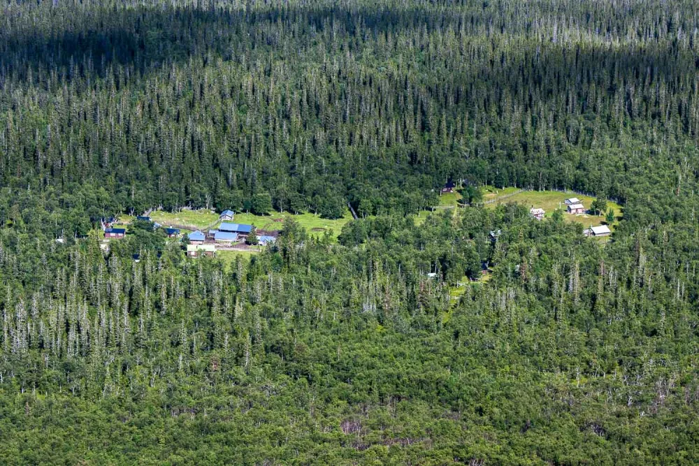 Nyvallens Fäbod, Sonfjällets nationalpark
