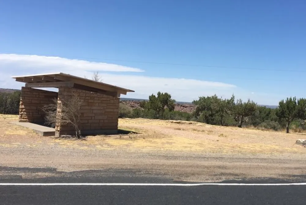 Pajarito Rest Area Westbound