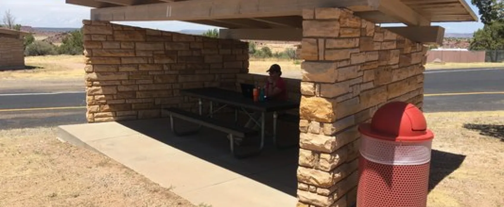 Pajarito Rest Area Westbound