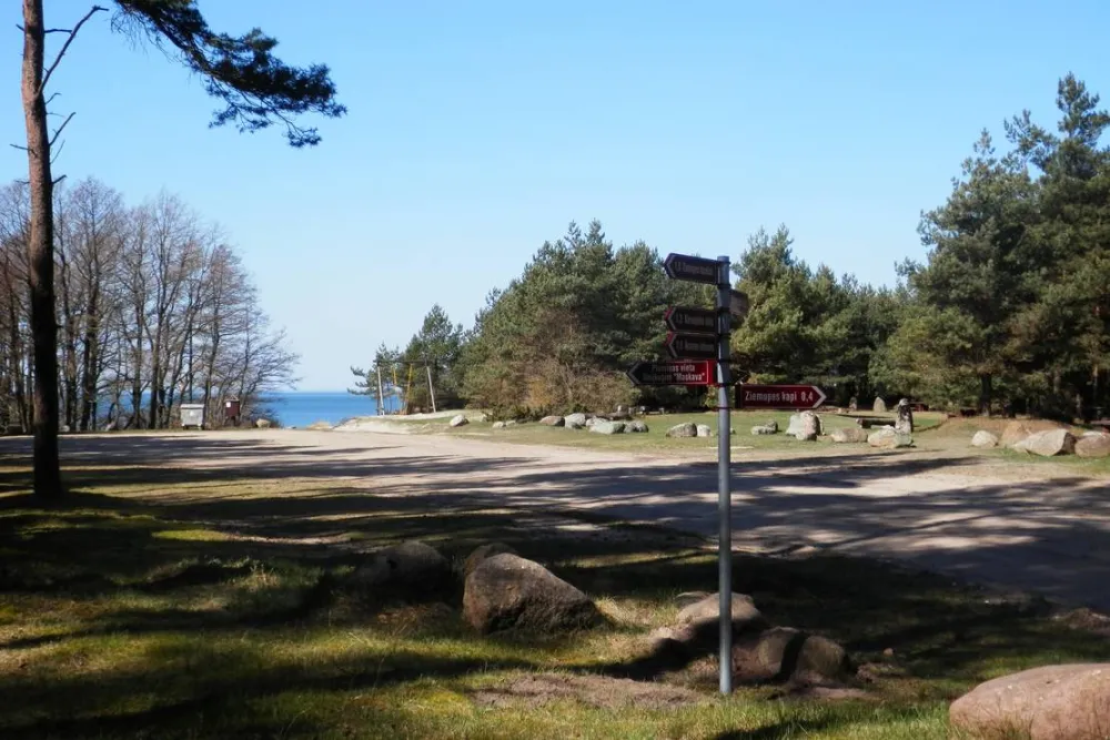 Ziemupes sea-side camping