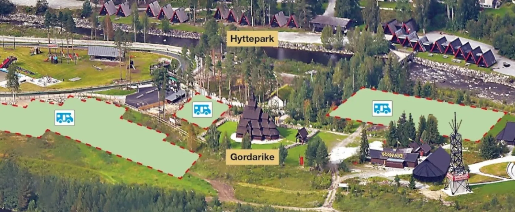 Hallingresort i Gol - hytteparken