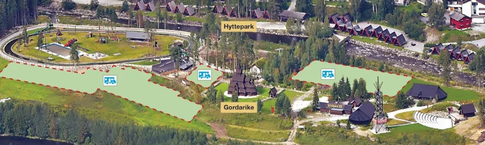 Hallingresort i Gol - hytteparken