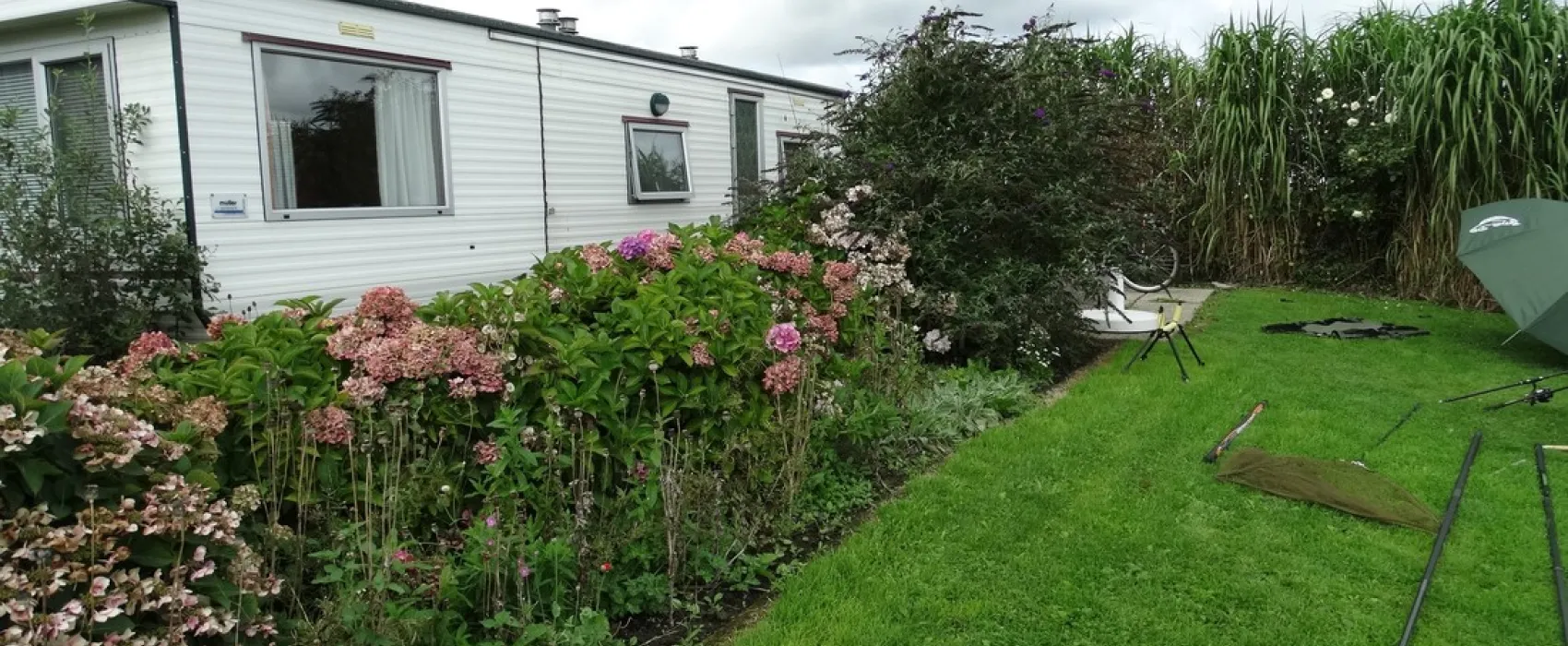 Mini camping vergezicht