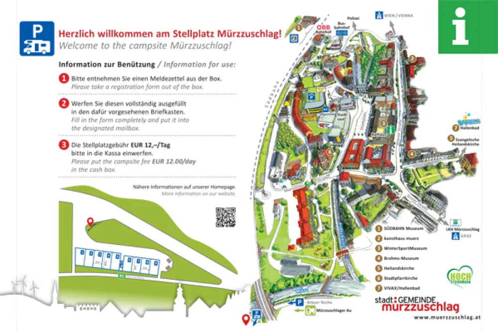 Welterbe Stellplatz Mürzzuschlag