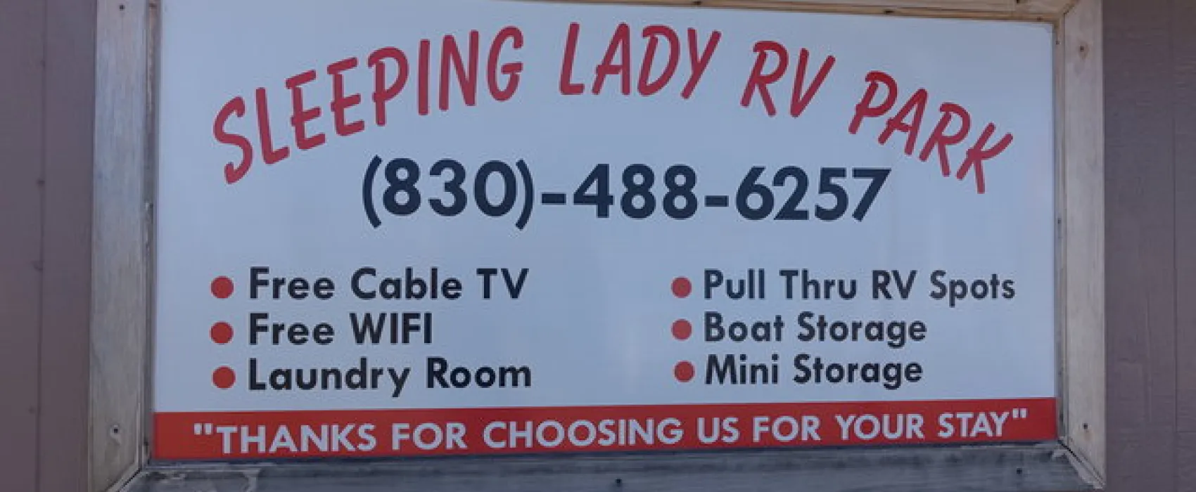 Sleeping Lady RV Park