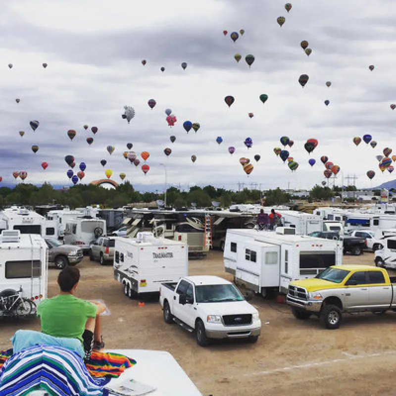 Balloon Fiesta South RV Lot
