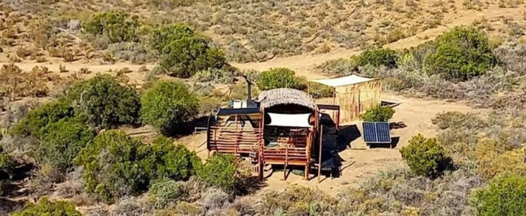 Kleine Windpompie Glamping