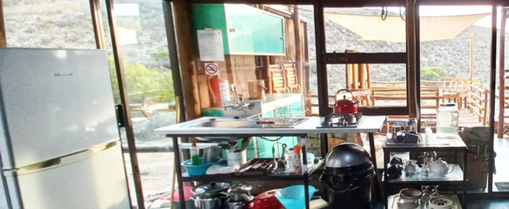 Kleine Windpompie Glamping