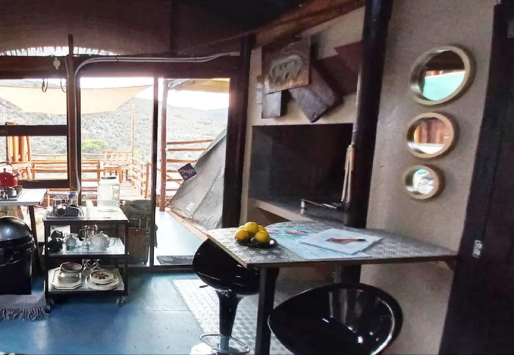 Kleine Windpompie Glamping