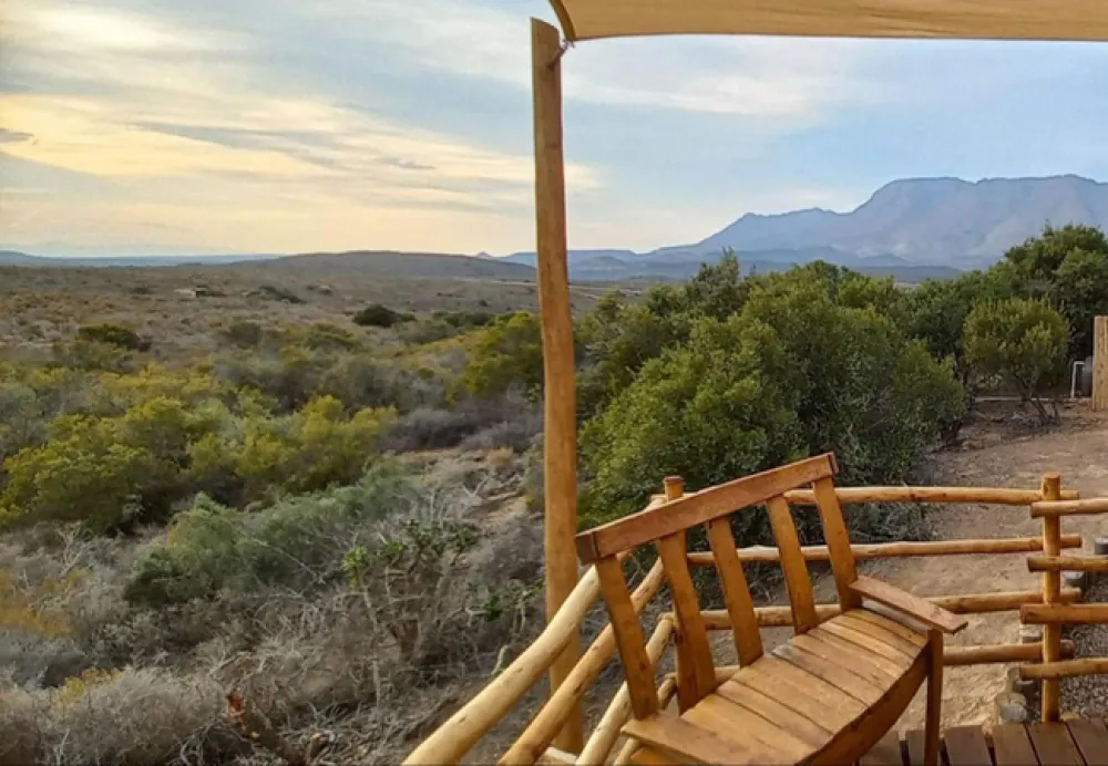 Kleine Windpompie Glamping