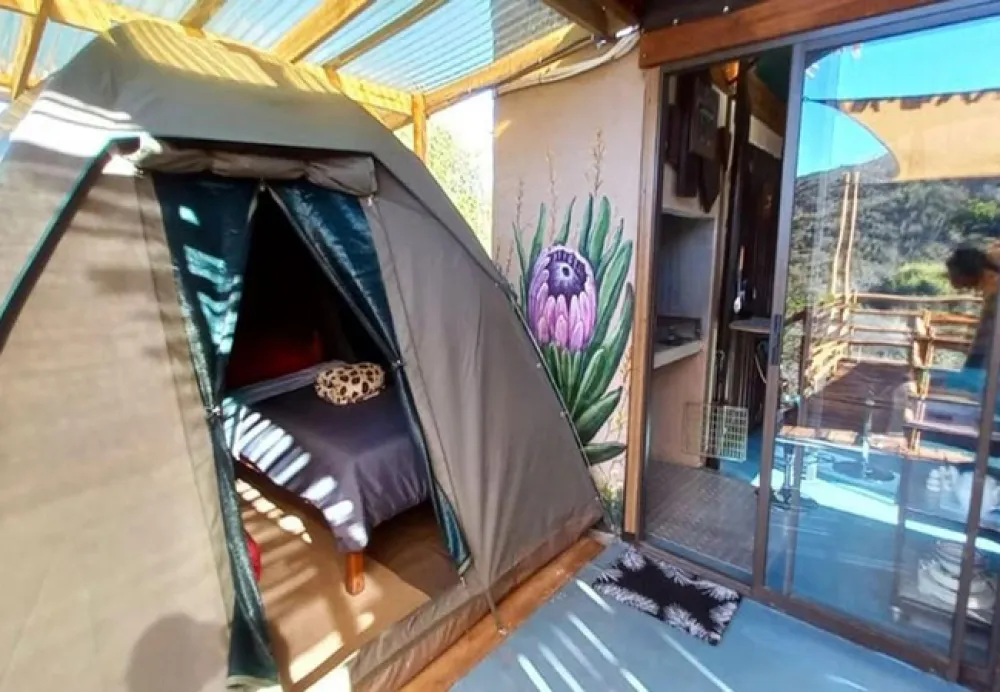 Kleine Windpompie Glamping