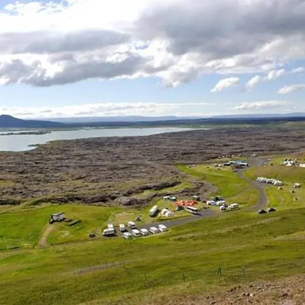 Camping Hlíð am Mývatn See in Island - Spottocamp - Spottocamp