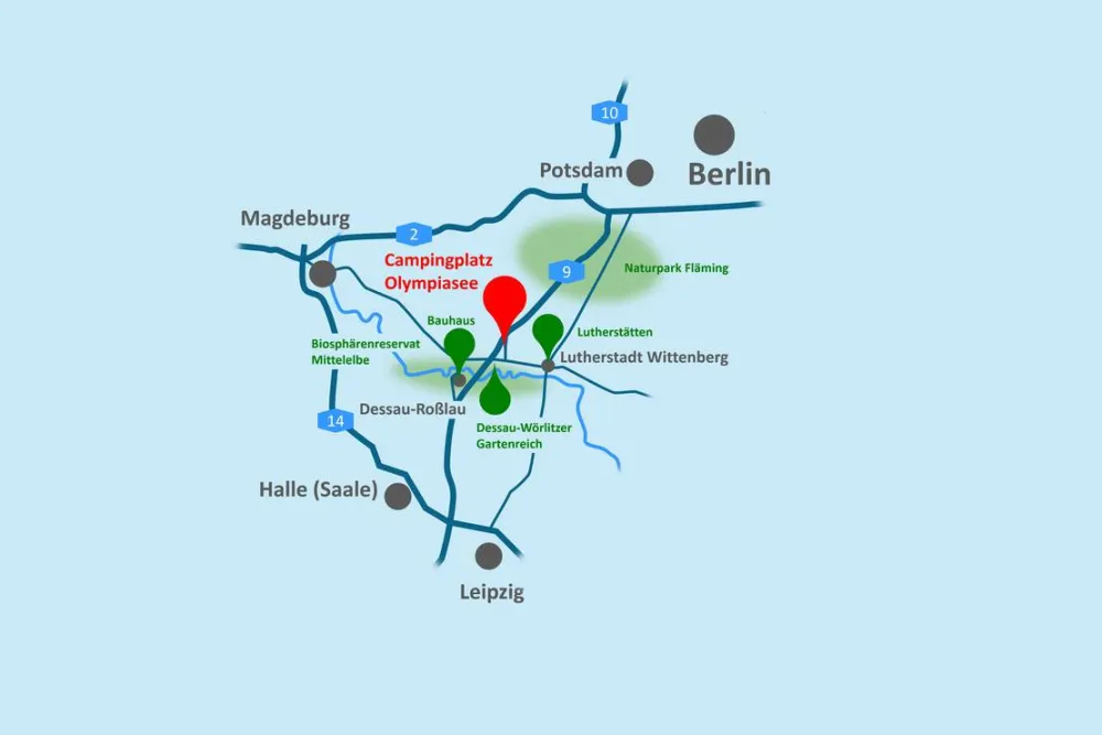 Waldcamping Olympiasee