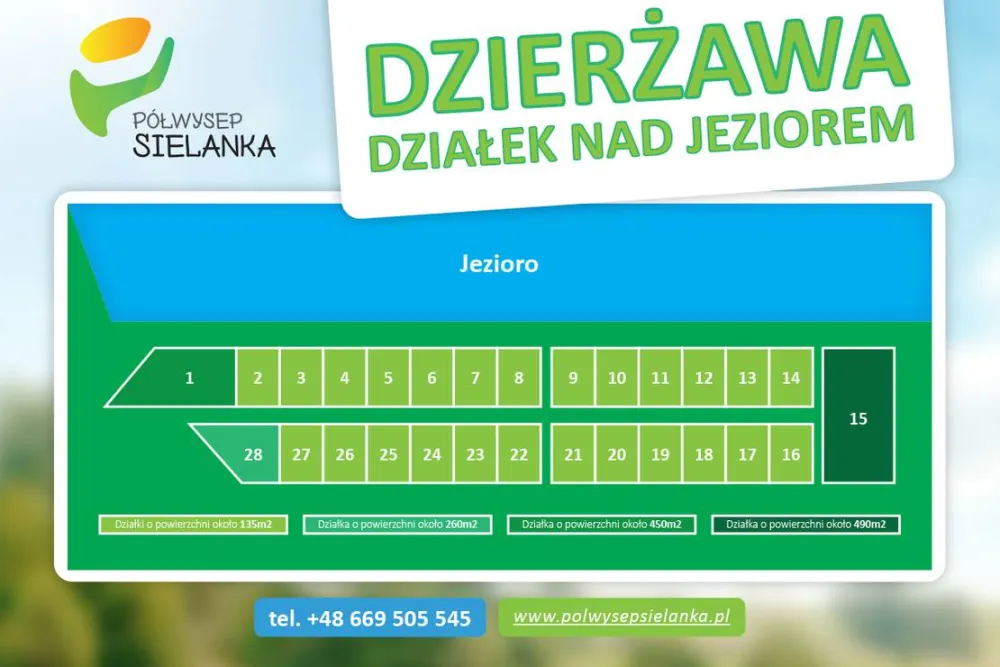 Półwysep Sielanka pole campingowo-namiotowe