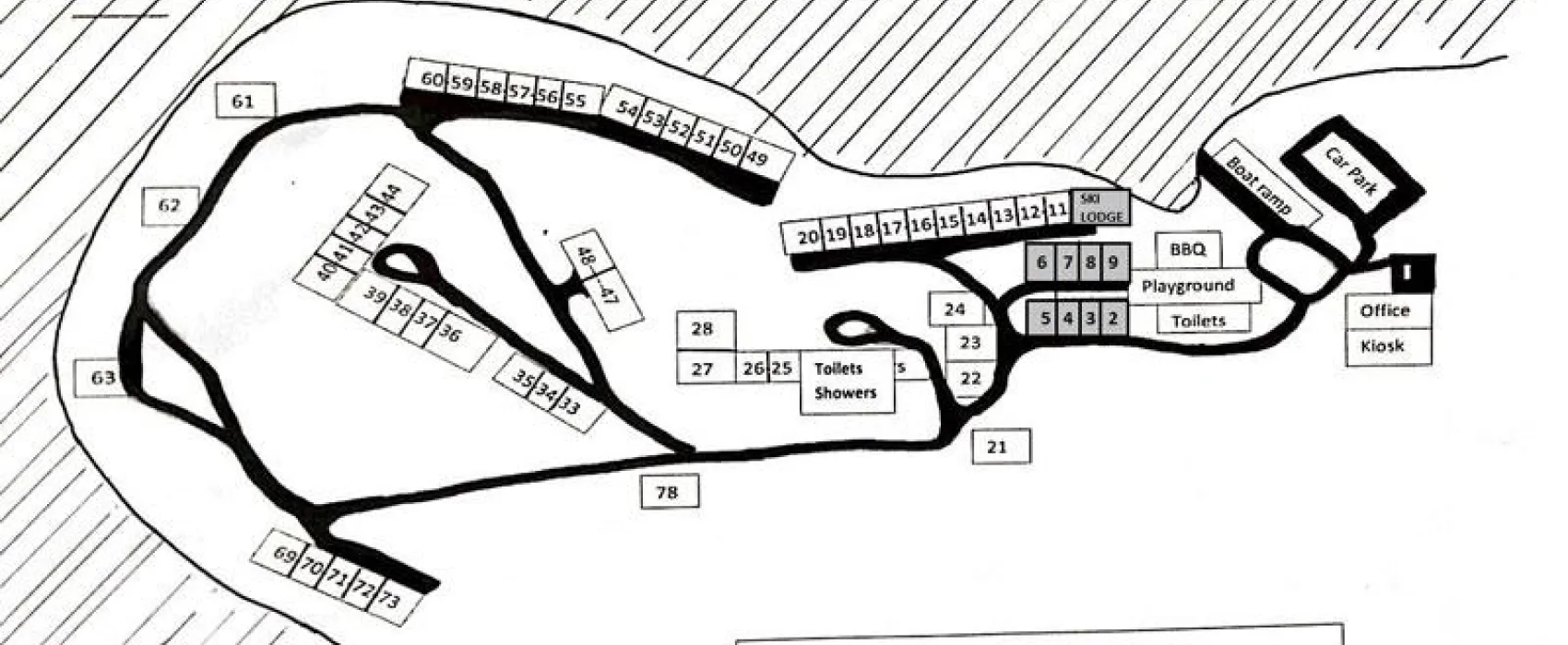 Lake Lyell Recreation Park Campground