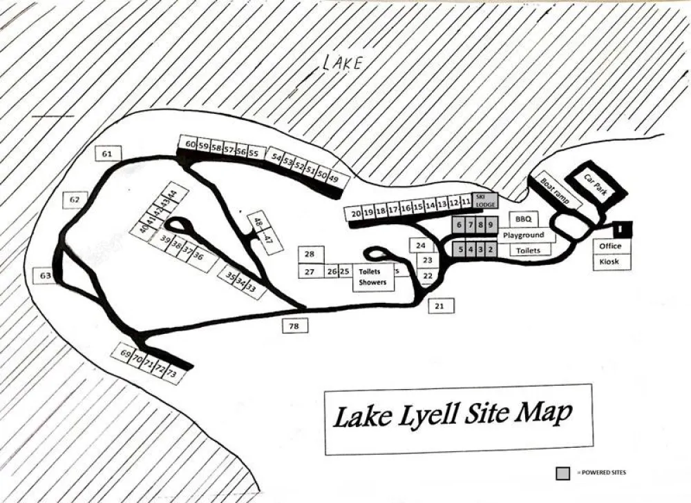 Lake Lyell Recreation Park Campground