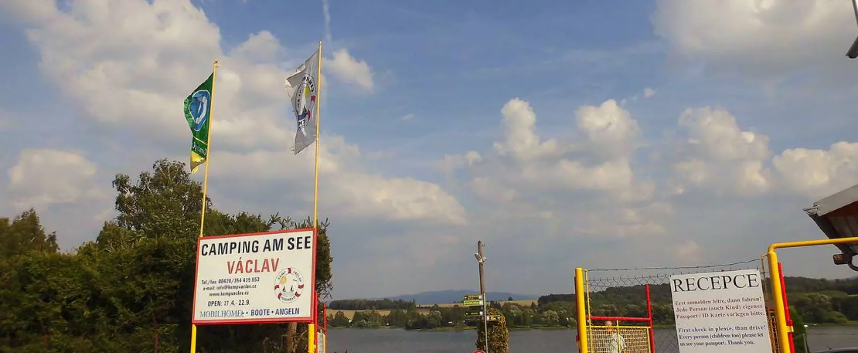 Camping am See Václav