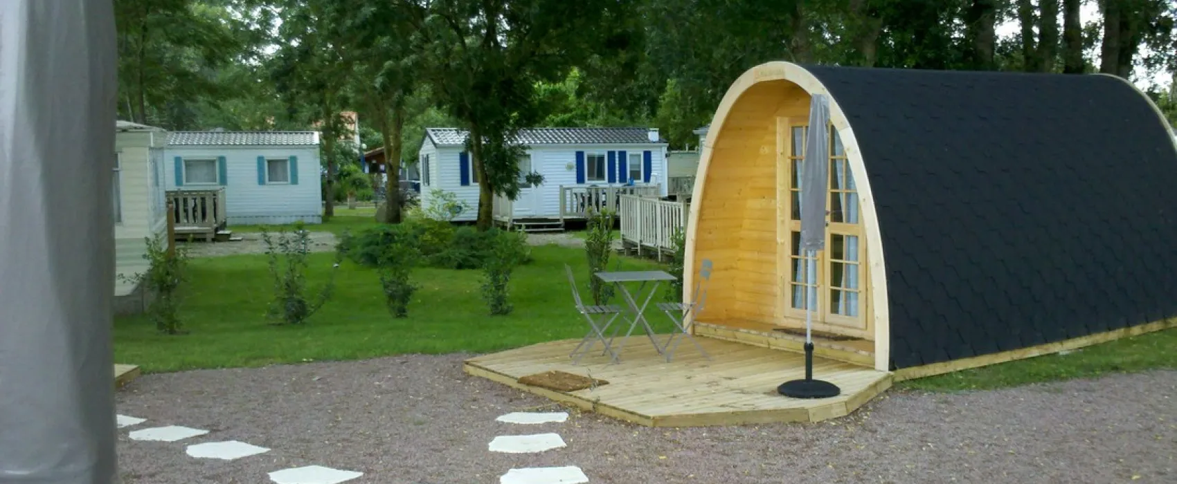 Camping Le Petit Booth