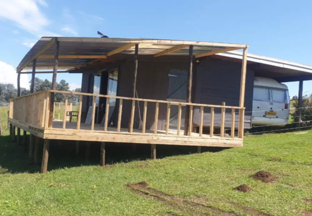 Tin Can Glamping Caravan