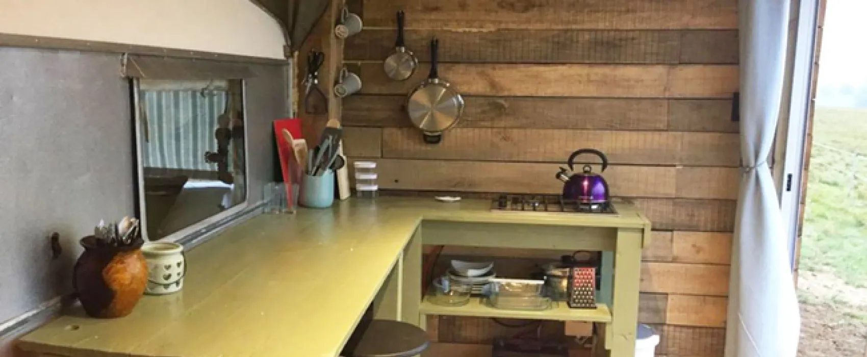 Tin Can Glamping Caravan