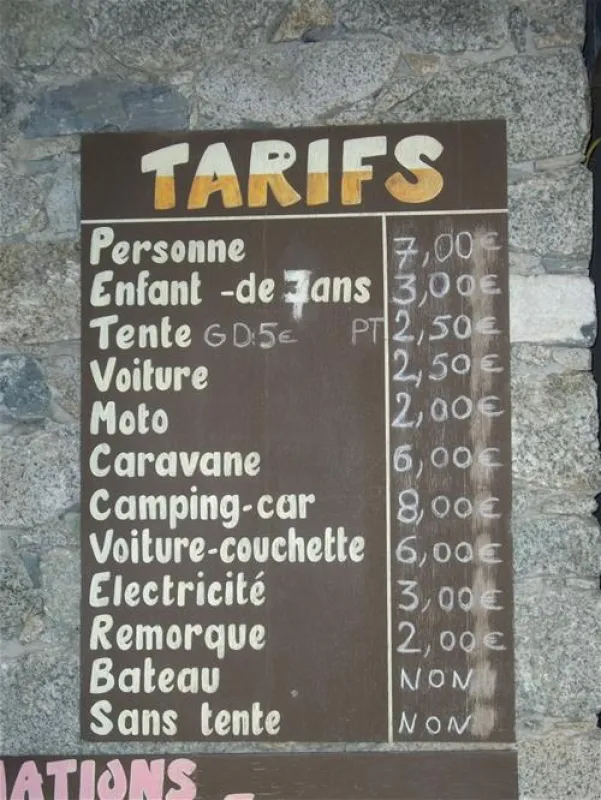 Camping aire naturelle de U Sognu